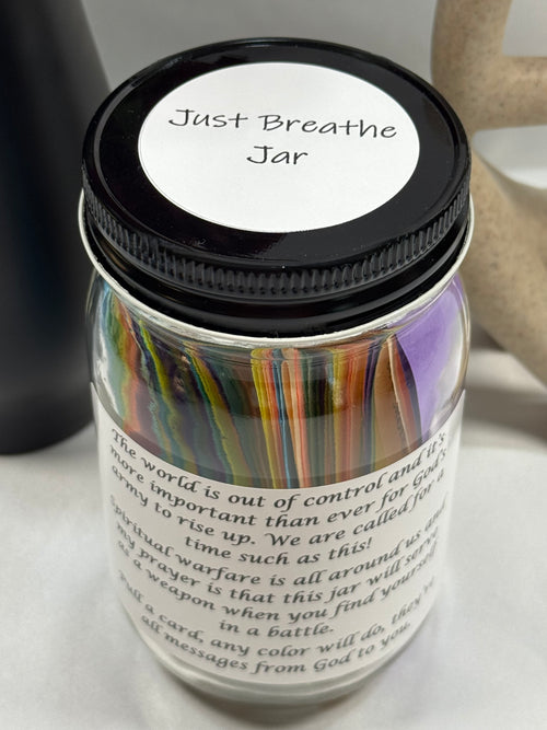 ArmoR of God Just Breathe Jar