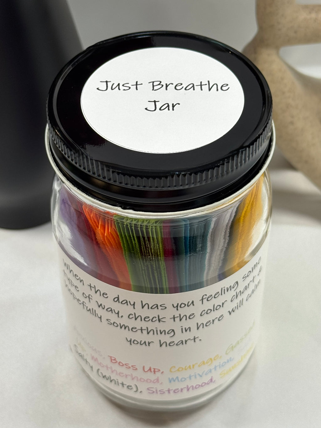 All The Feels Just Breathe Jar