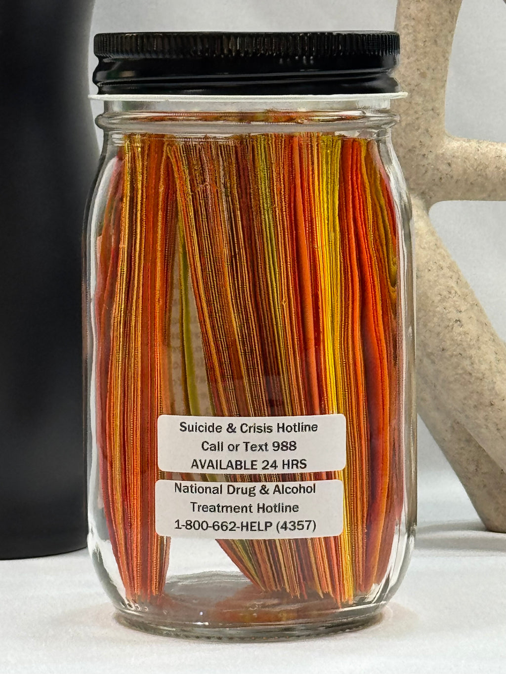 BRAND new Just Breathe Jar