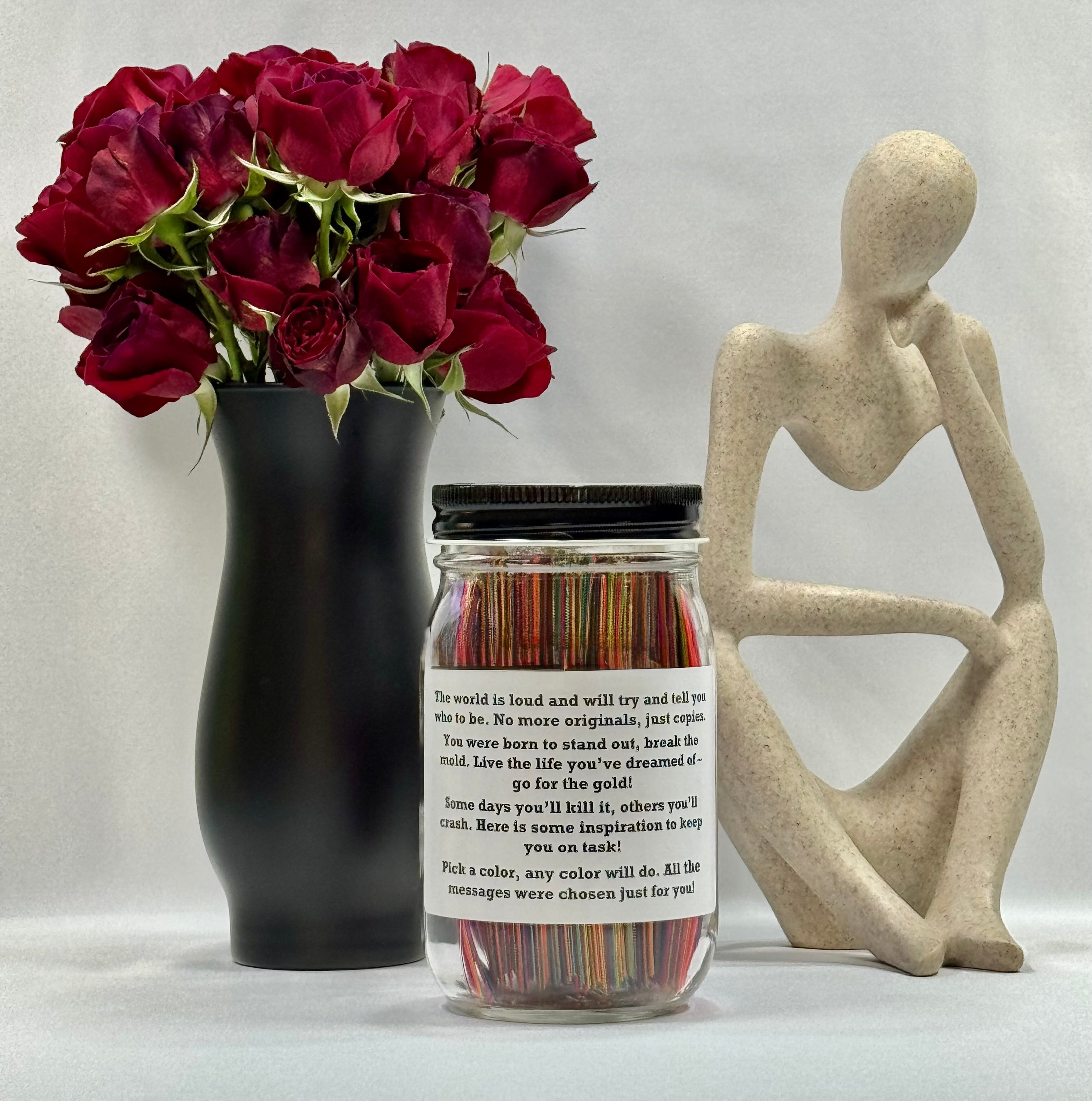 Glowed up girlS Just Breathe Jar