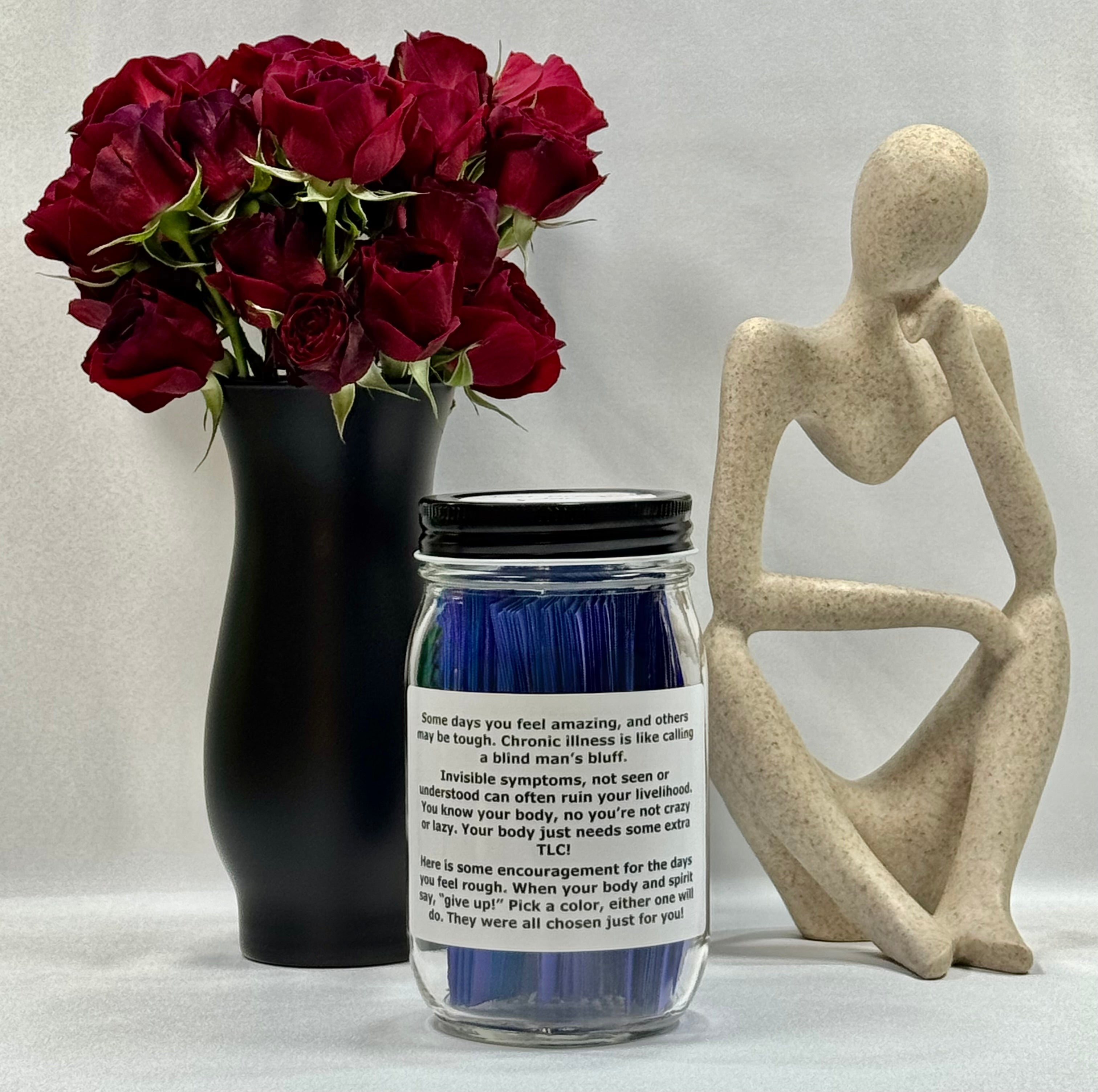 Living with liMits Just Breathe Jars