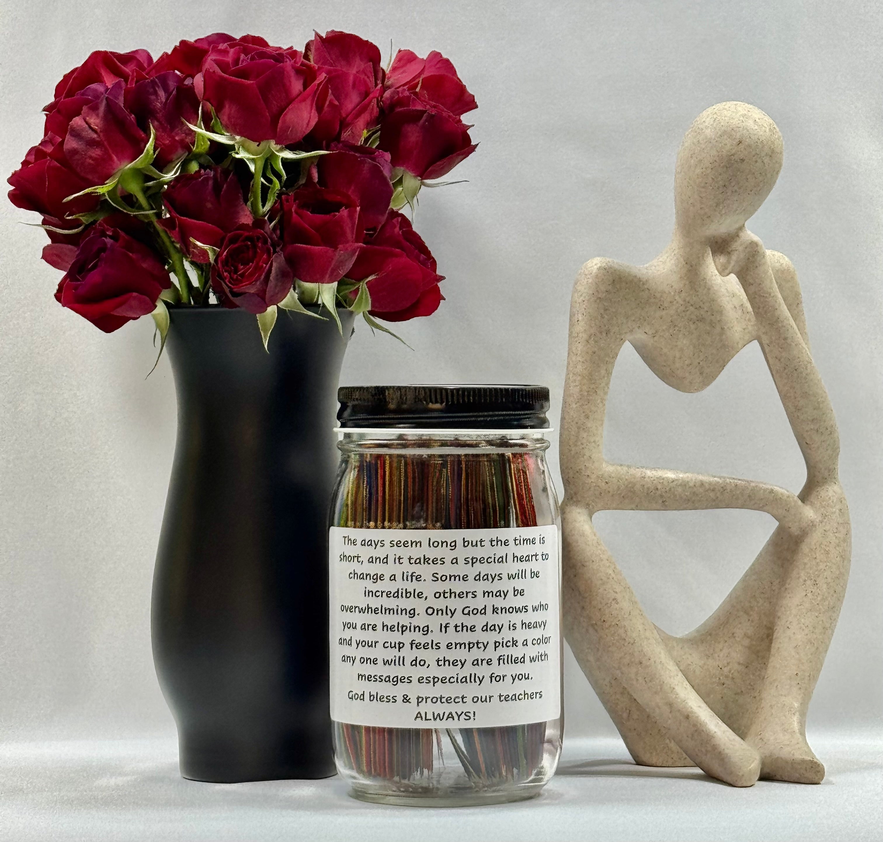 Messages For Mentors Just Breathe Jars