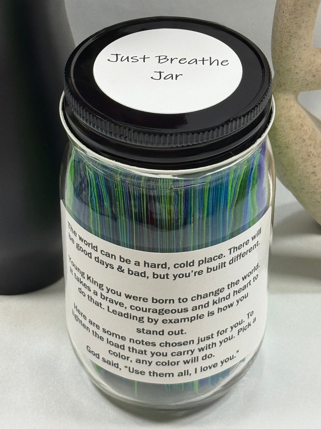 NoTes For the JuNIorS Just Breathe Jar