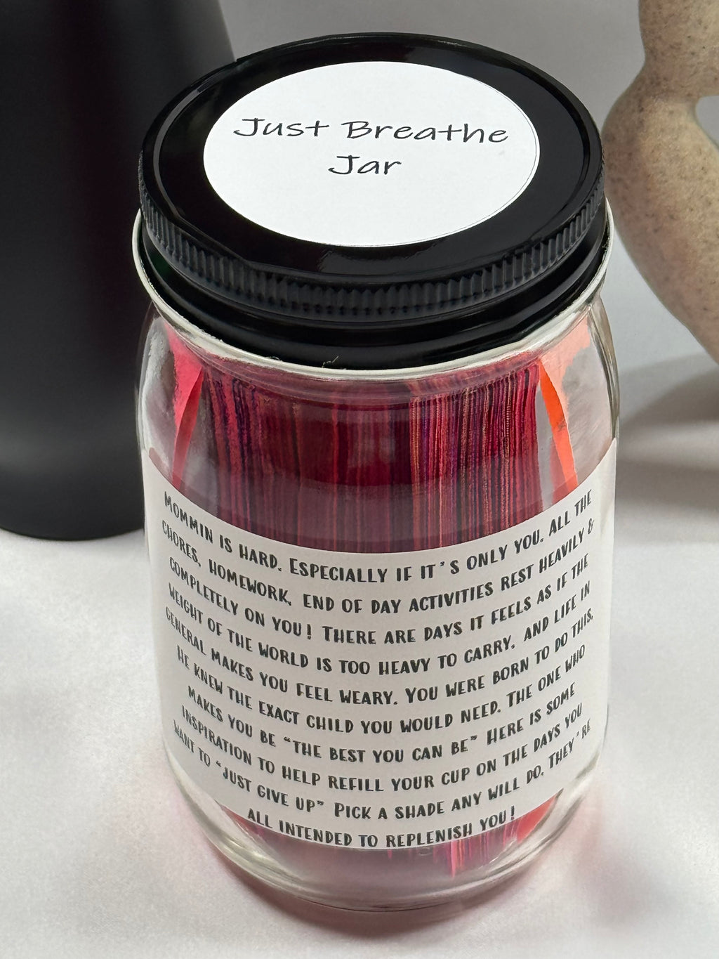 wonder womAn Just Breathe Jar